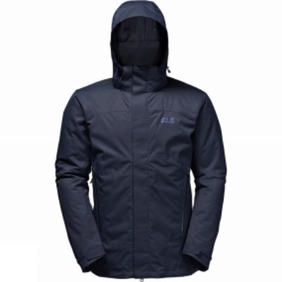 Jack Wolfskin Mens Northern Edge Jacket Night Blue